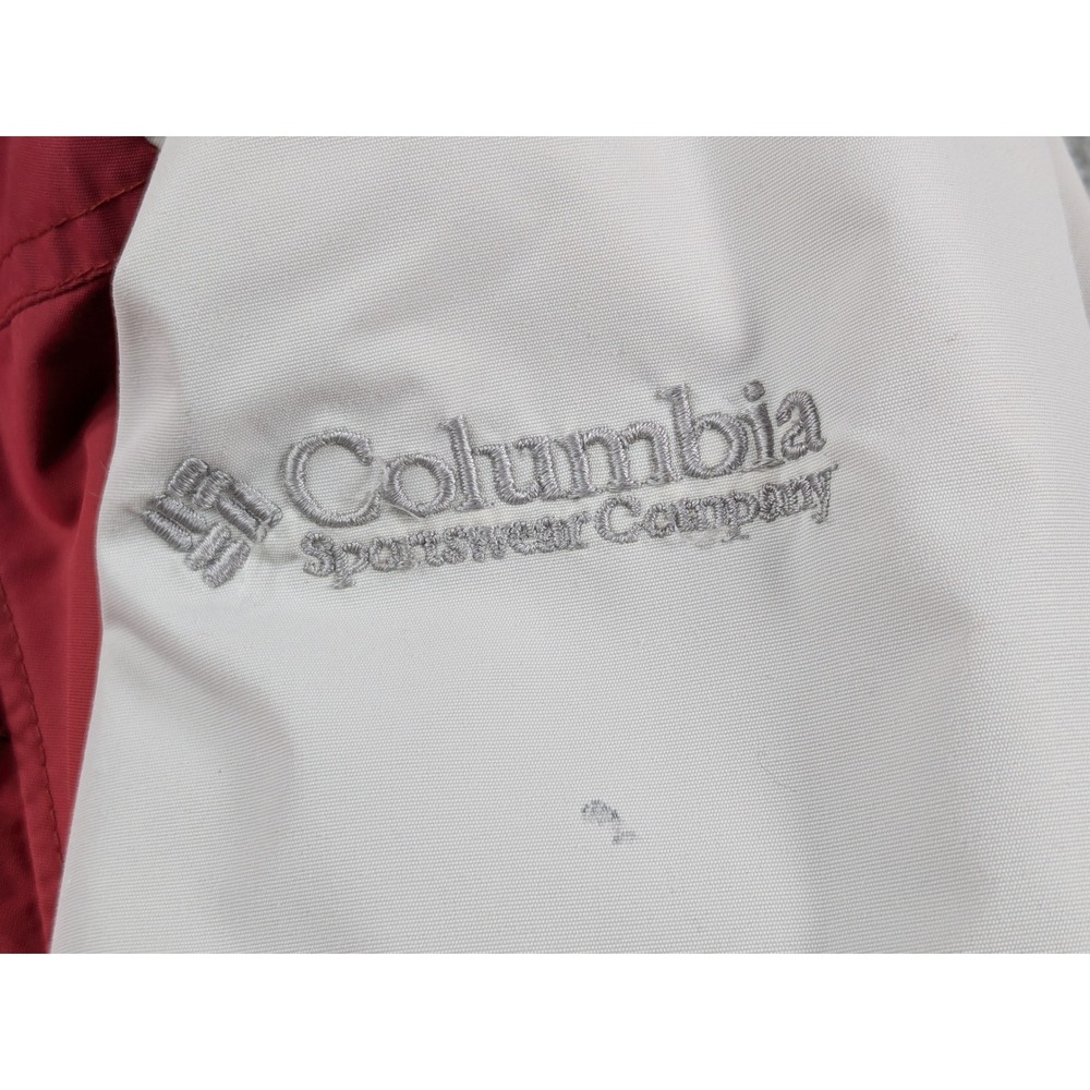 Columbia Interchange 3-in-1 Jacket Womens XL Salmon Cream Fleece Lined XL7765 - Picture 11 of 16